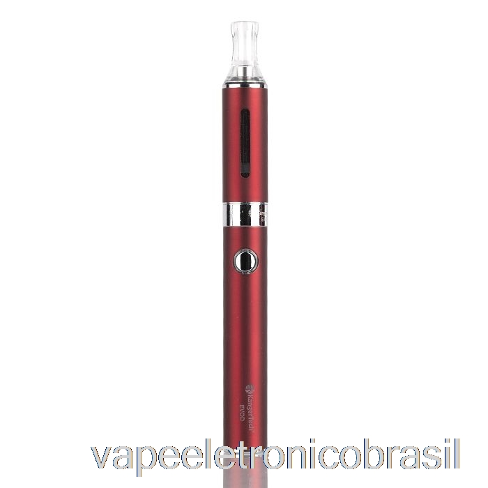 Vape Eletrônico Kanger Evod Blister Kit Vermelho